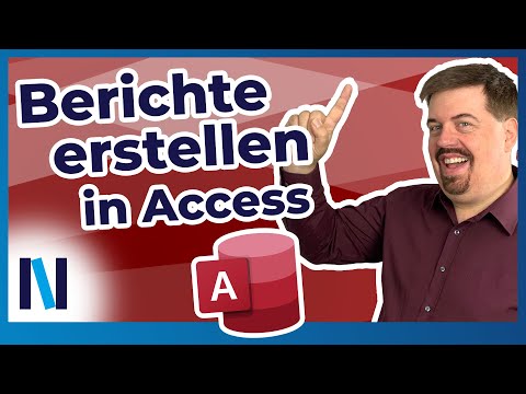 Access Grundkurs #4: Mit dem Berichte-Tool kannst Du Deine Tabellen überschaubarer gestalten!