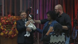 Baby Dedication For Reagan Senior