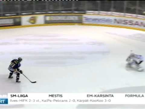 Maalivahti vapauttaa läpiajoon Zapolski-Gagnon