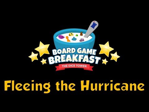 Board Game Breakfast - Fleeing the Hurricane