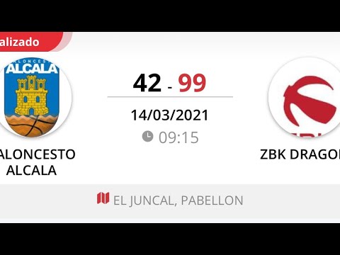 2021 03 14  Baloncesto Alcalá - ZBK Junior Dragons  3er Cuarto.