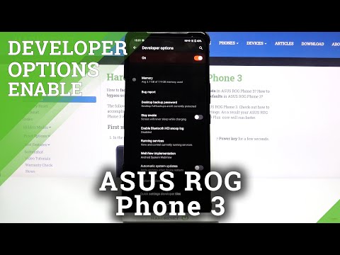 How to Enter Developer Options in ASUS ROG Phone 3 – Find Advanced Developer Settings