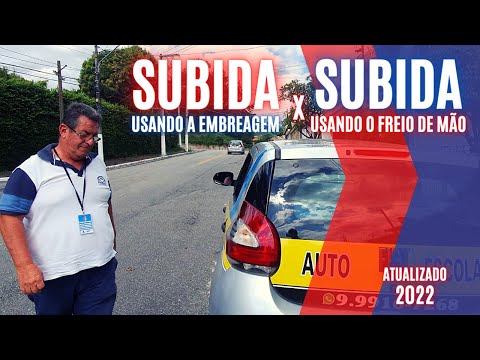 SUBIDA - Freio de Mão ou Embreagem - Qual melhor Opção?