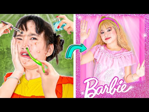 I Want To Become A Barbie! Please Help Me Extreme Makeover, Barbie Girl! | Baby Doll And Mike