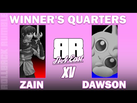Zain (Marth) vs Dawson (Puff) | Winner's Quarters | Rollback Rumble: NA East 15