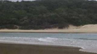 preview picture of video 'Nahoon River mouth and Nahoon Beach'