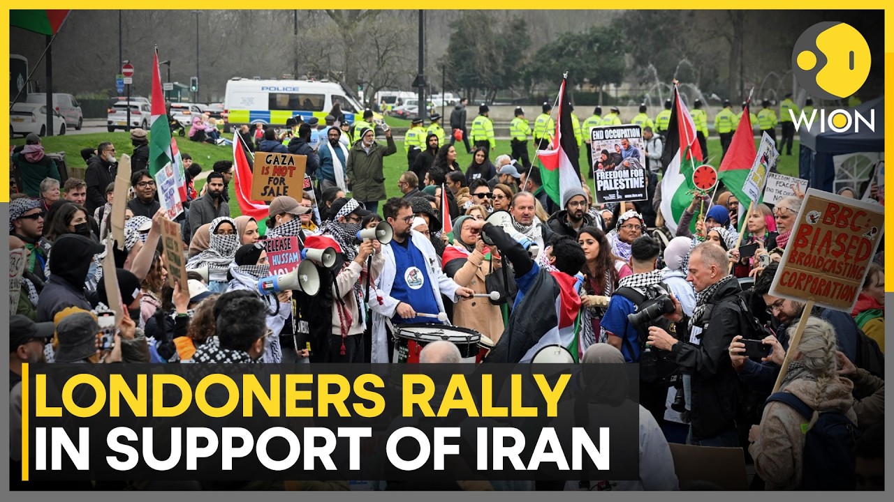 US-Iran War: Londoners Rally in Support of Iran Despite UK Ban on Al-Quds Day March | WION