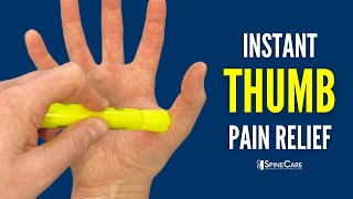 How to Instantly Relieve Thumb Pain