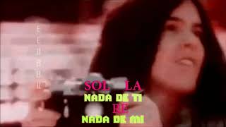 CECILIA NADA DE NADA VIDEO LETRA ACORDES