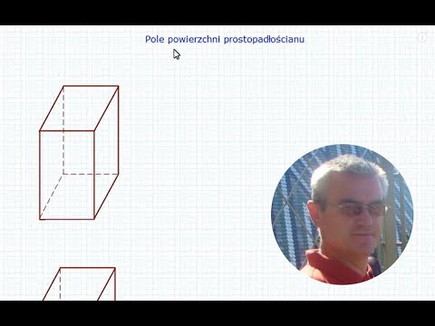 Pole powierzchni prostopadłościanu - Matematyka Szkoła Podstawowa i Gimnazjum