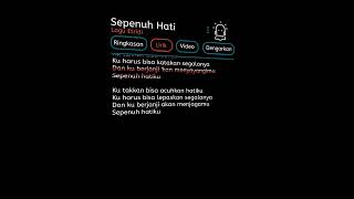 Download lagu Vibes Ftv ny itu 😣 || Sepenuh Hati || Etridi || Aesthetic ||#ftv #lyrics mp3