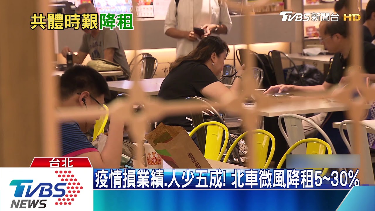 疫情損業績、人少五成! 北車微風降租5到30%