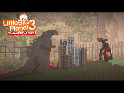 LittleBigPlanet 3 - Godzilla 2014 showcase