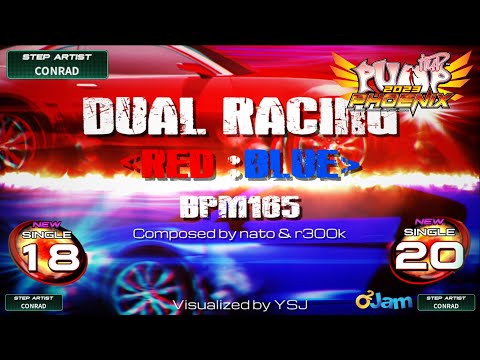 [PUMP IT UP PHOENIX] Dual Racing 〈RED vs BLUE〉 S18 & S20 (Phoenix Modified ver.)