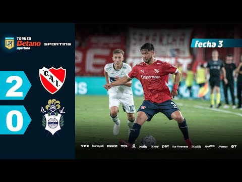 INDEPENDIENTE 2 - 0 GIMNASIA I Resumen del partido | #TorneoBetano Apertura 2025
