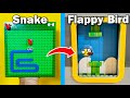 I Made Working VIDEO GAMES In LEGO