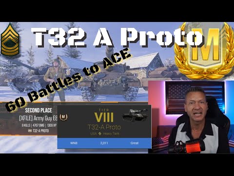 T32-A Prototype Ace Tanker Battle, World of Tanks Console.