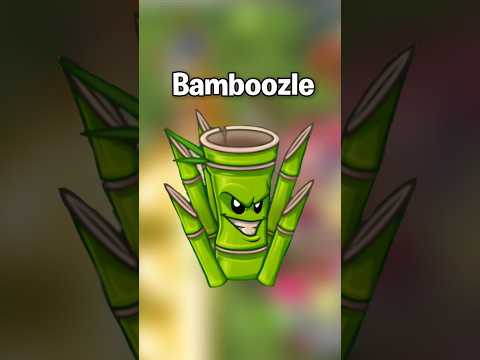 NEW Bamboozle plant in PvZ2 Gardendless #shorts #pvz #pvz2