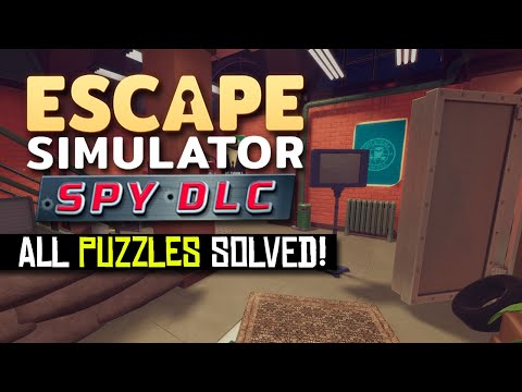 Agency Workshop SPY DLC | Puzzle Walkthrough Guide #EscapeSimulator
