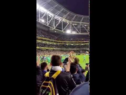 Irish team was greeted by Bosnian fans!