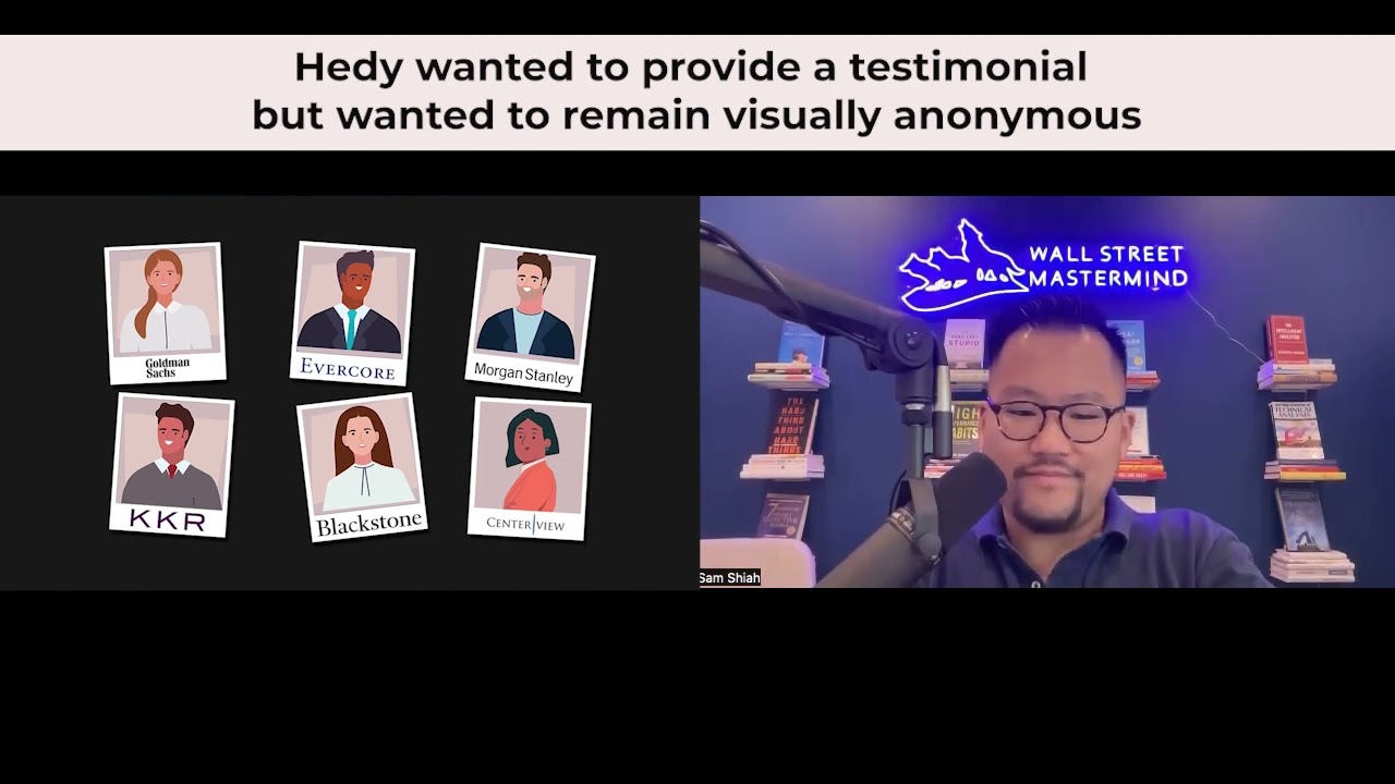 How Hedy Switched From Premed to Investment Banking Despite Not Starting Until Sophomore Summer