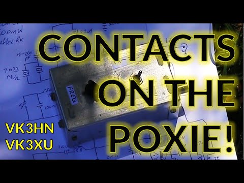 Poxie QRP transceiver: Another go at making contacts