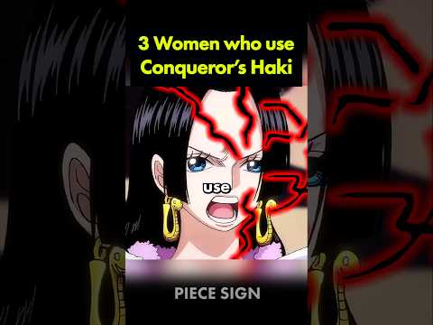 Only 3 women have Conqueror's Haki