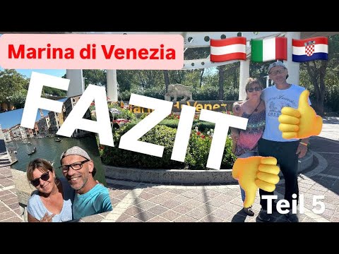 MARINA DI VENEZIA - Fahren wir noch einmal hin?👍👎- Ausflug VENEDIG - 🤩Österreich-Italien-Kroatien🤩