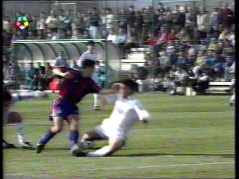 R.Madrid B-Barcelona B 2a division temporada 94-95