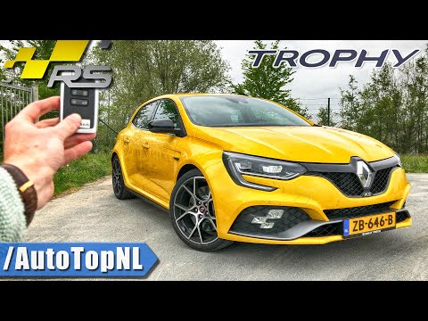 Renault Megane RS TROPHY 300 REVIEW POV Test Drive on AUTOBAHN & ROAD by AutoTopNL