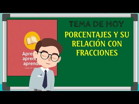 😸Porcentaje y su relación con fracciones😸 Más fácil ¡Imposible!😸