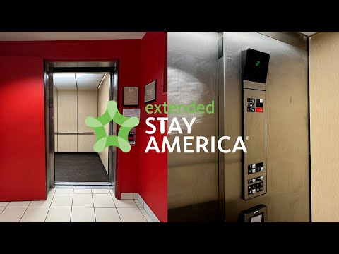 Abused OTIS Series 1 Hydraulic Elevator - Extended Stay America - Stockton, CA