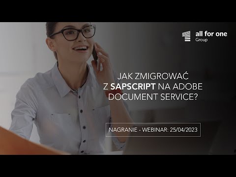 Jak zmigrować z SAPscript na Adobe Document Service?