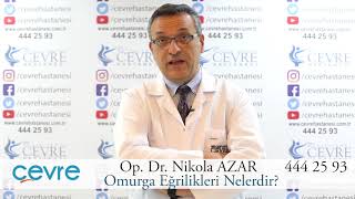 Çevre Hastanesi   -   Ortopedi ve Travmatoloji  - Op. Dr. Nikola AZAR