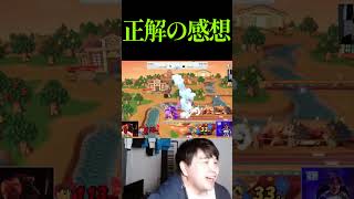 正解の感想【スマブラSP】
