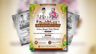 Download lagu 🔴LIVE STREAMING -  ROPOH NGAJI & BERSHOLAWAT DALAM RANGKA HALAL BIHALAL DK. ROPOH mp3