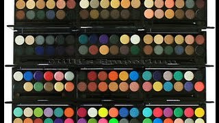 preview picture of video 'Sleek MakeUp Eyeshadow Palettes Review'