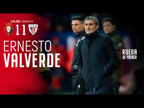 Imagen de portada del video 🎙 Ernesto Valverde | post CA Osasuna 1-1 Athletic Club | J18 LaLiga EA Sports