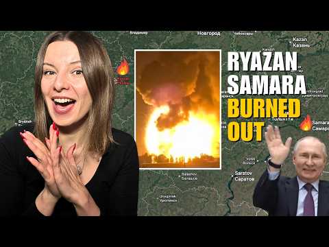 RUSSIANS IN PANIC: RYAZAN SAMARA BURNED OUT Vlog 1230: War in Ukraine