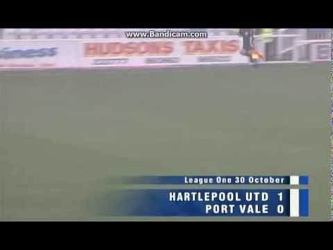 Hartlepool United 1-0 Port Vale - 30th October 2004