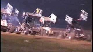 preview picture of video 'Carolina Outlaw Micro Sprints run Conway Speedway 1995'