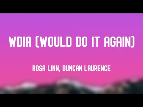 WDIA - Rosa Linn, Duncan Laurence Lyric Video 🎻