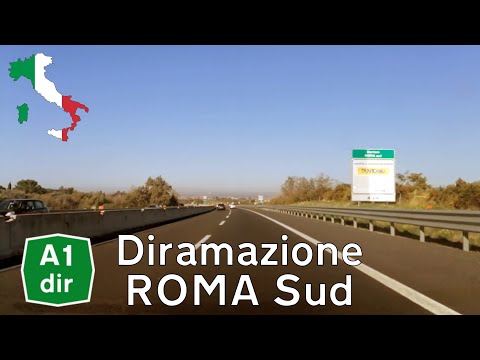 Italy (I): A1dir into Rome w/ Road to Naples