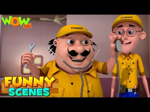 BEST SCENES of MOTU PATLU | FUNNY Cartoons in Hindi | Wow Kidz | Compilation 66