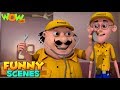 BEST SCENES of MOTU PATLU | FUNNY Cartoons in Hindi | Wow Kidz | Compilation 66