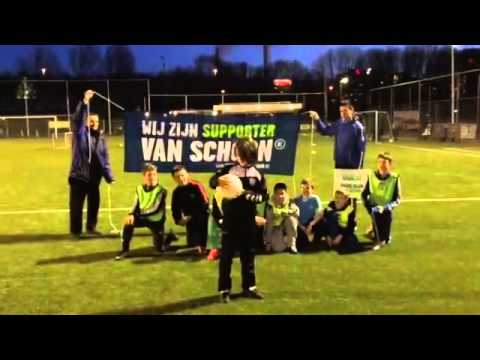 sv Ommoord promo voor schoonste club van Nederland.