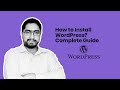 #2- Blogging Course - How to Install WordPress?. A complete Guide in Urdu.