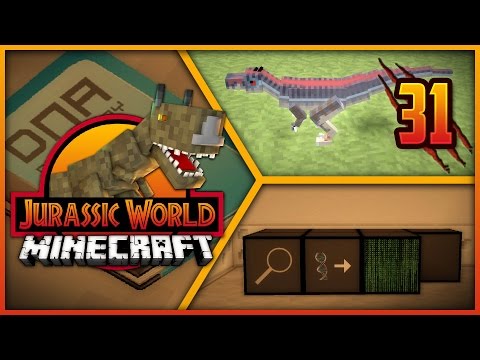 Minecraft Jurassic World - Episode 31 - ADVANCED GENETICS & MORE VELOCIRAPTORS!