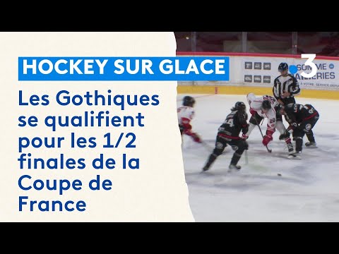 Hockey sur glace : Les Gothiques s'impose face à Nice en 1/4 de finale de la Coupe de France