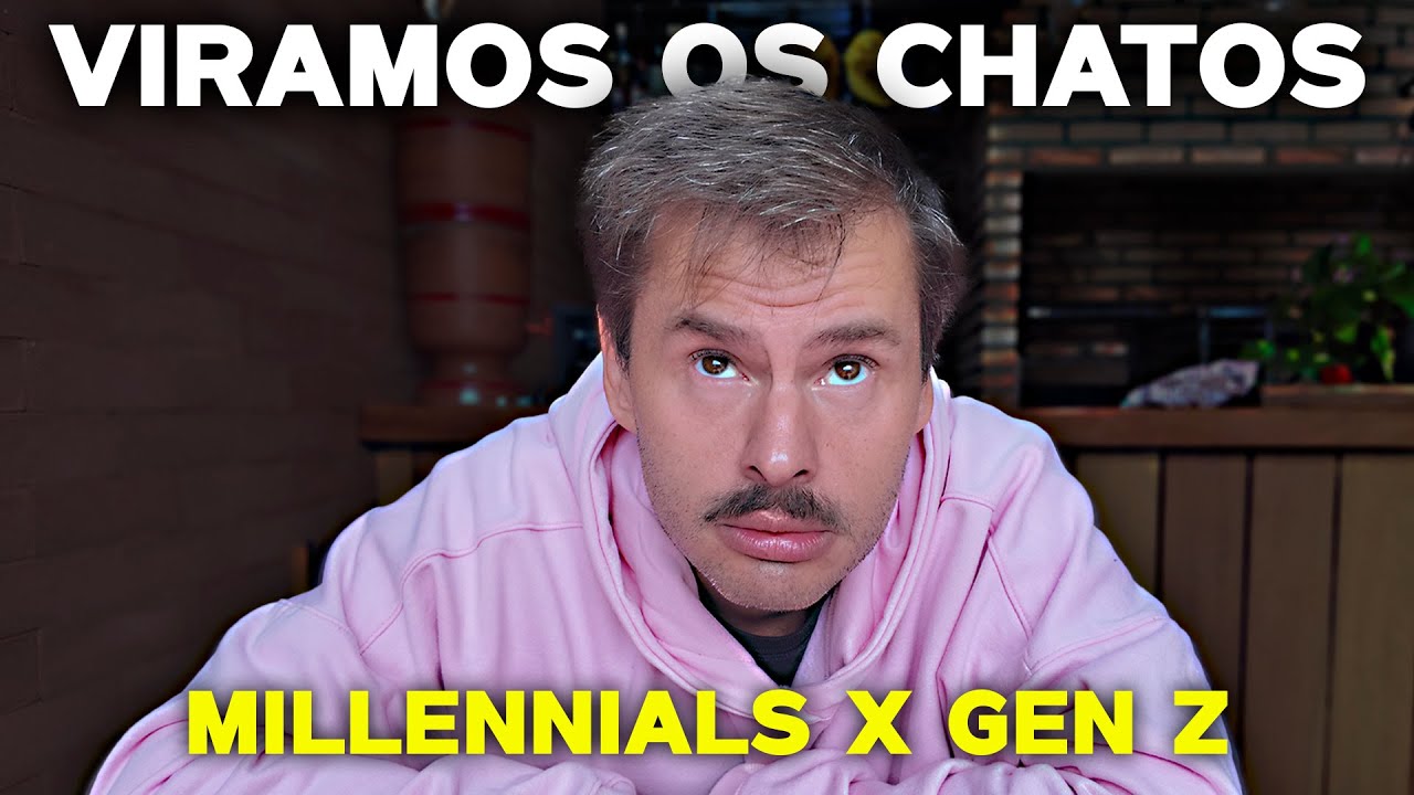 Pare de reclamar da GERAÇÃO Z, você parece um VELHO
